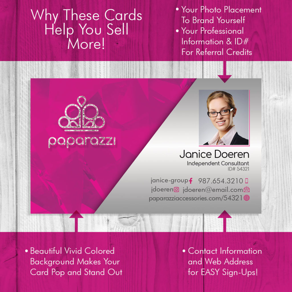 paparazzi business cards free